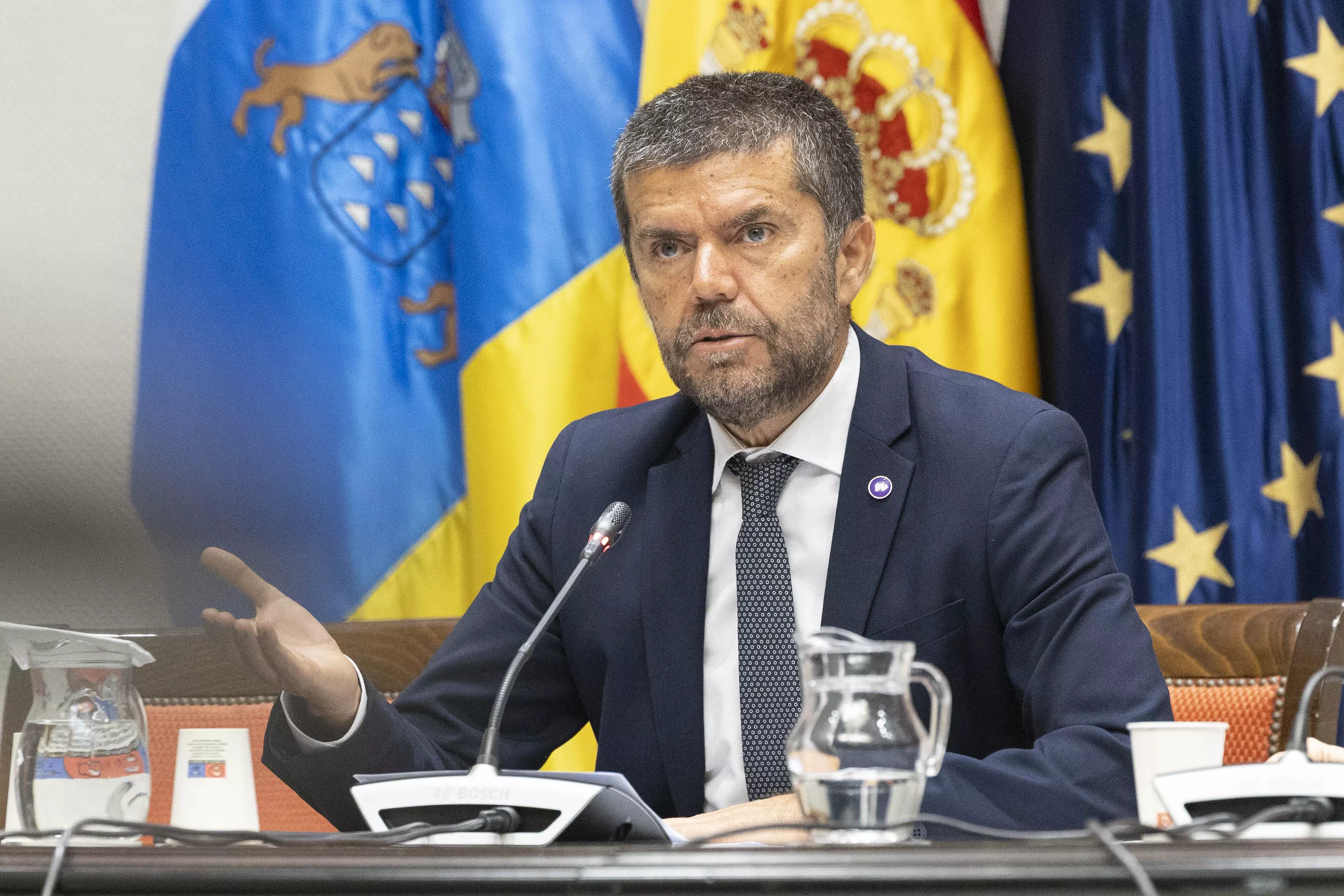 El rector de la Universidad de La Laguna, Francisco García. / EFE-MIGUEL BARRETO El rector de la Universidad de La Laguna, Francisco García. / EFE-MIGUEL BARRETO