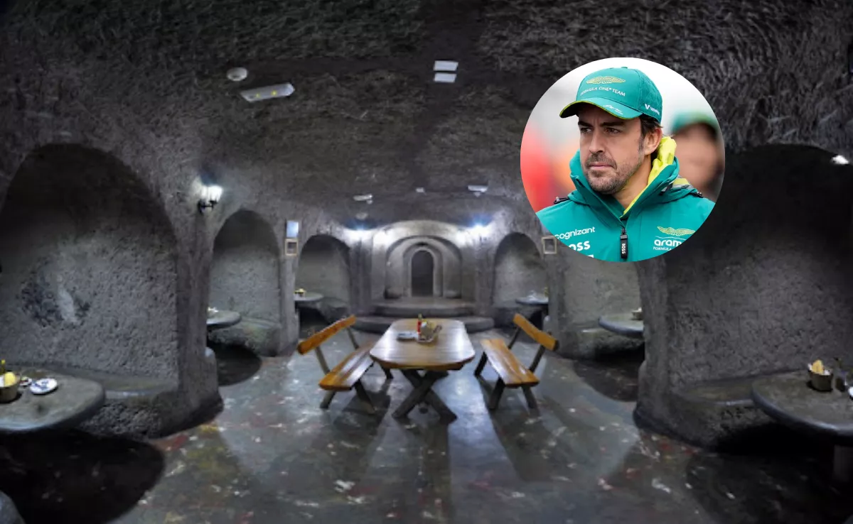 Imagen del restaurante El Centro, en el Barranco de Guayadeque / MONTAJE AH