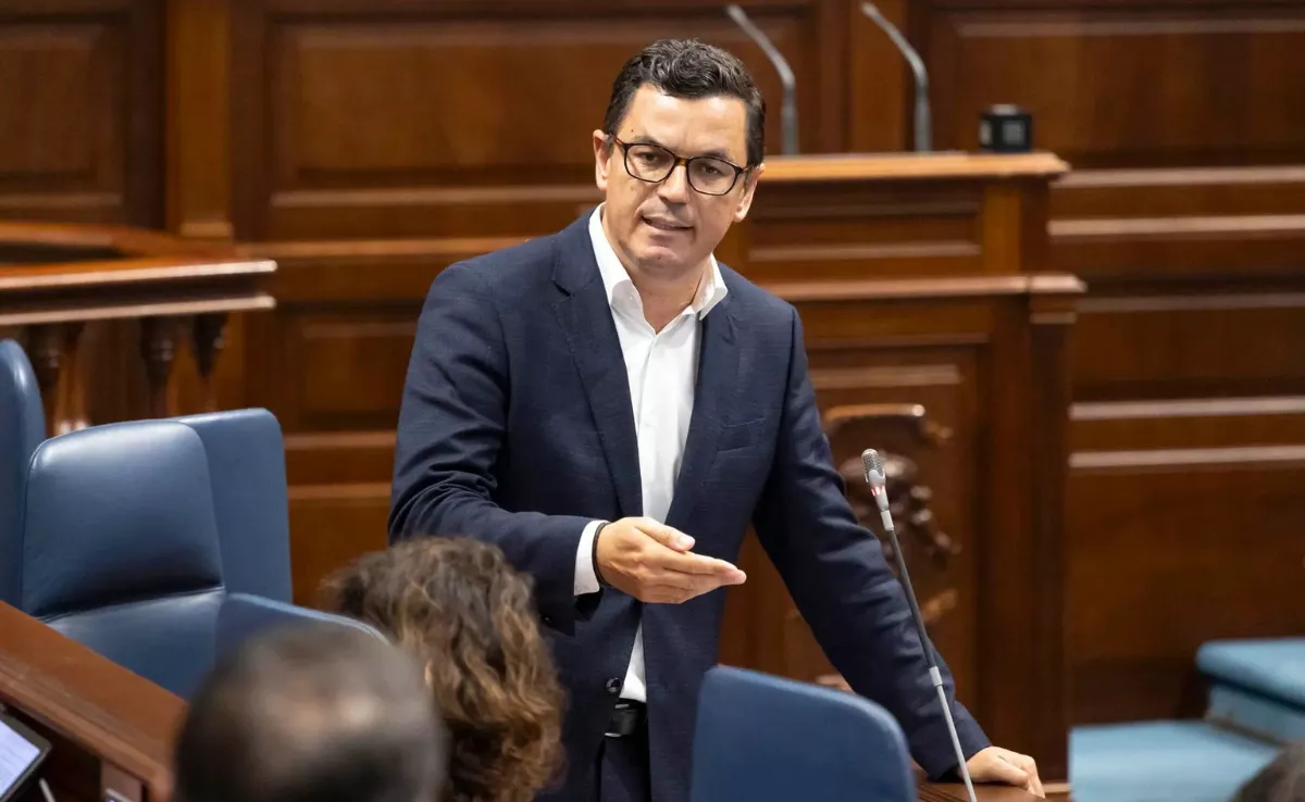 Pablo Rodríguez, consejero de Obras Públicas del Gobierno de Canarias / EFE