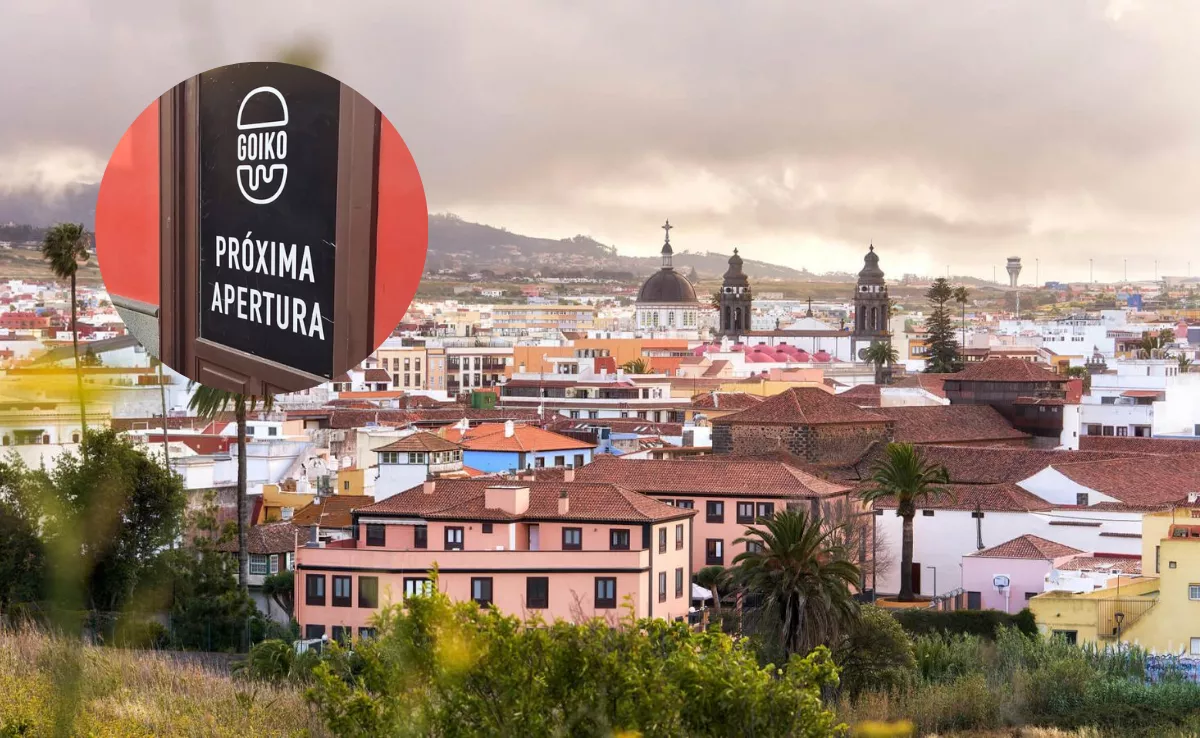 Panorámica de la ciudad de La Laguna, donde abrirá el nuevo Goiko / AH