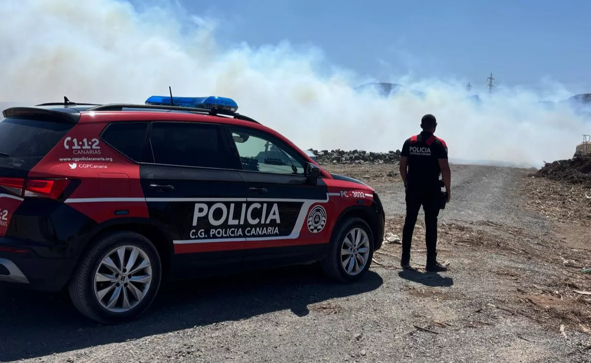 Imagen del incendio / 112 CANARIAS