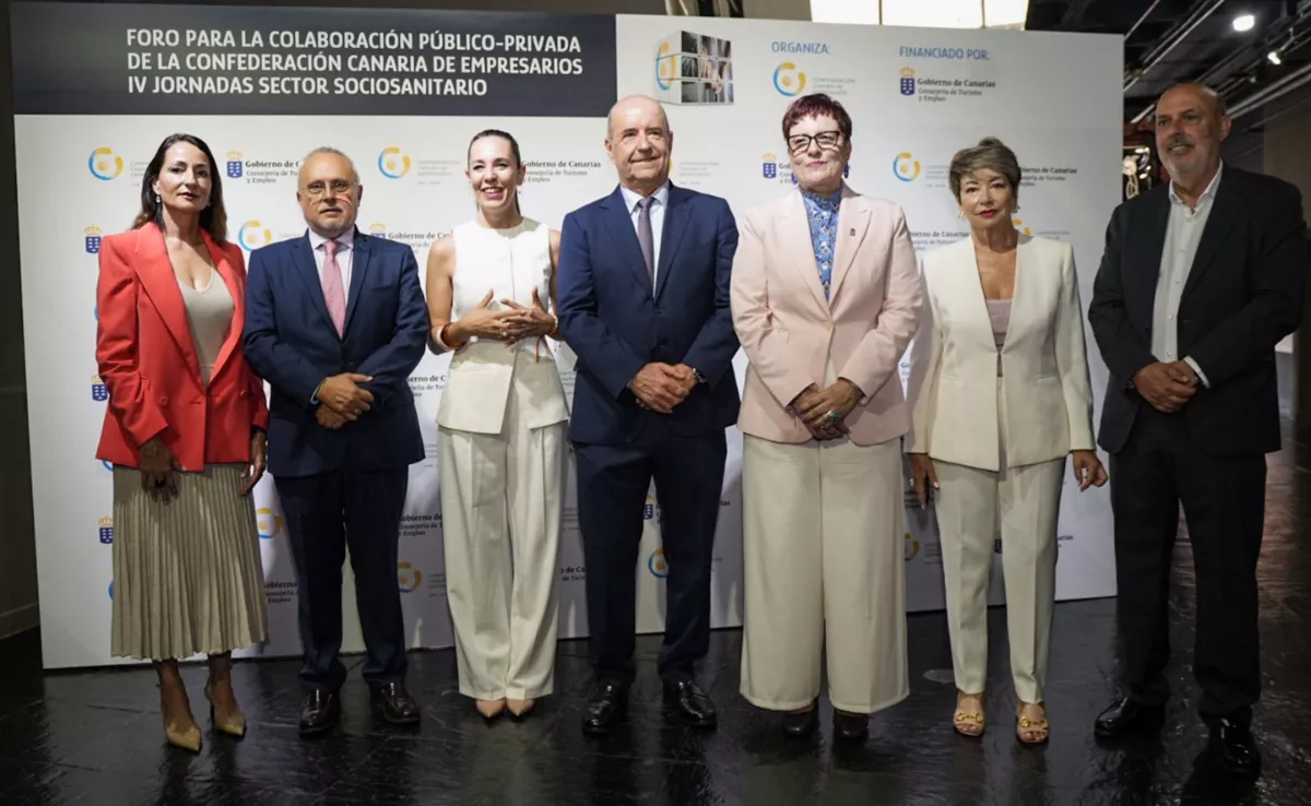 Imagen del foro, donde acudió Candelaria Delgado / GOBIERNO DE CANARIAS
