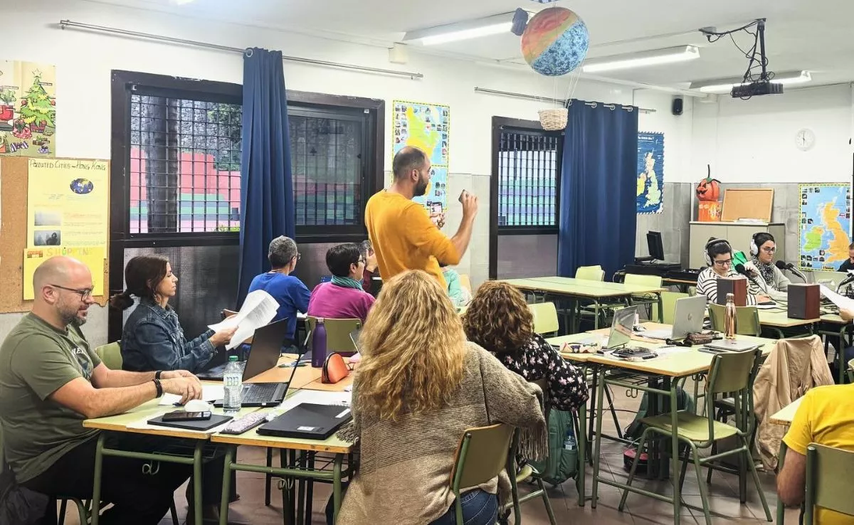 Un aula de ciclo formativo en el IES Realejos / ARCHIVO / IES REALEJOS