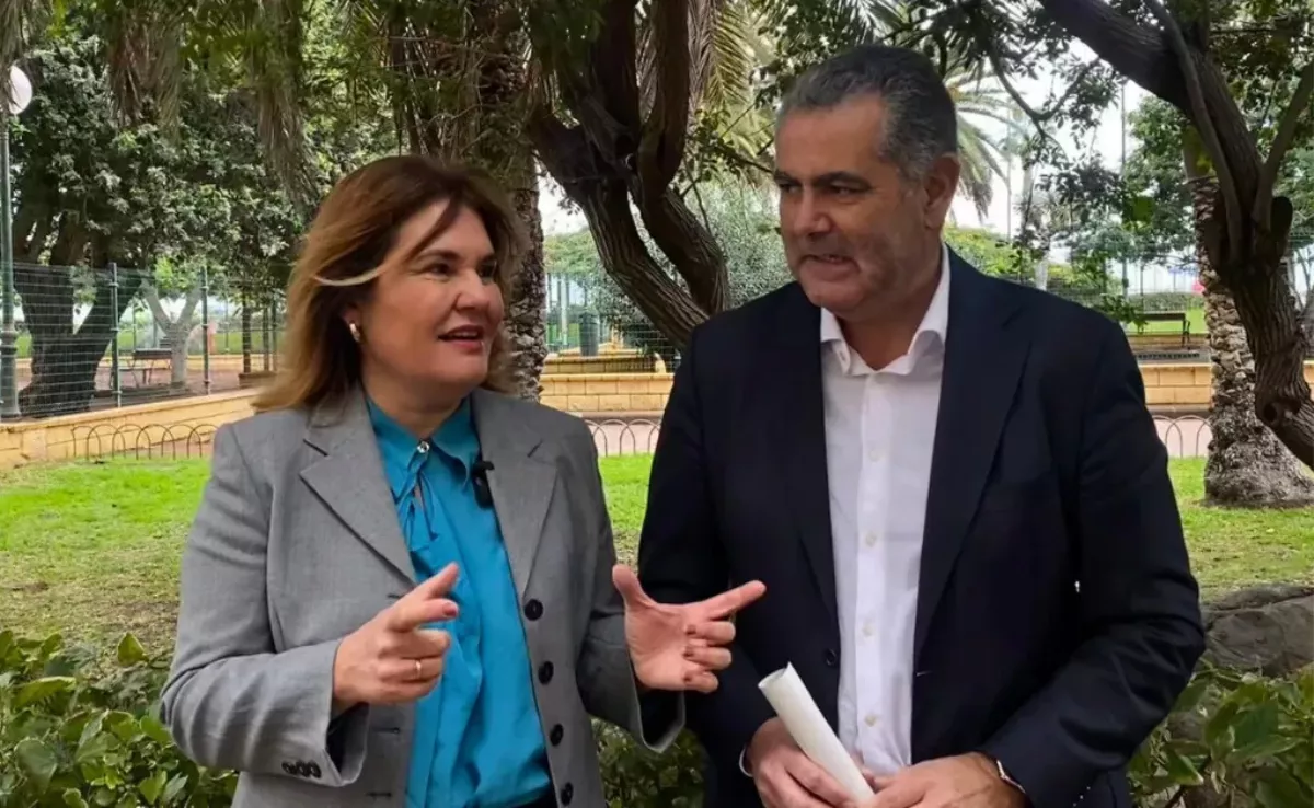 Los concejales Jimena Delgado e Ignacio Guerra / PP