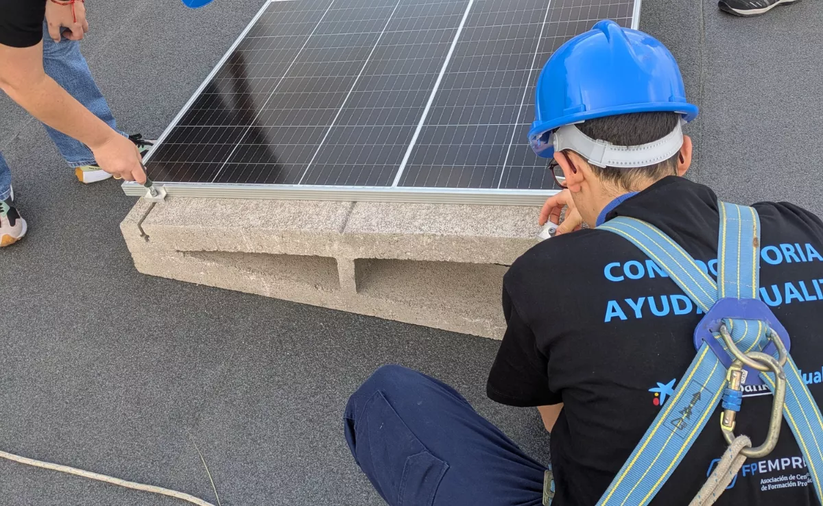 Imagen de participantes en el proyecto / CAIXABANK