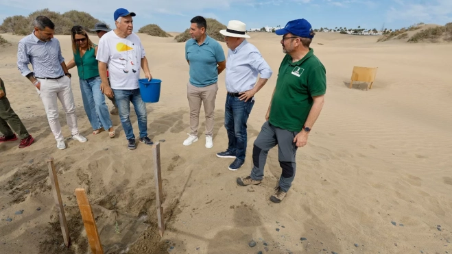 Presentación de los resultados en las Dunas MaspalomasEFE ELVIRA URQUIJO (3)