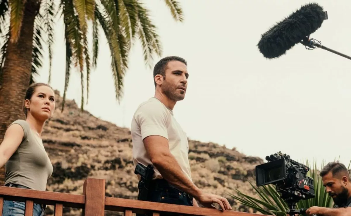 Rodaje de 'Weiss & Morales'./ EFE