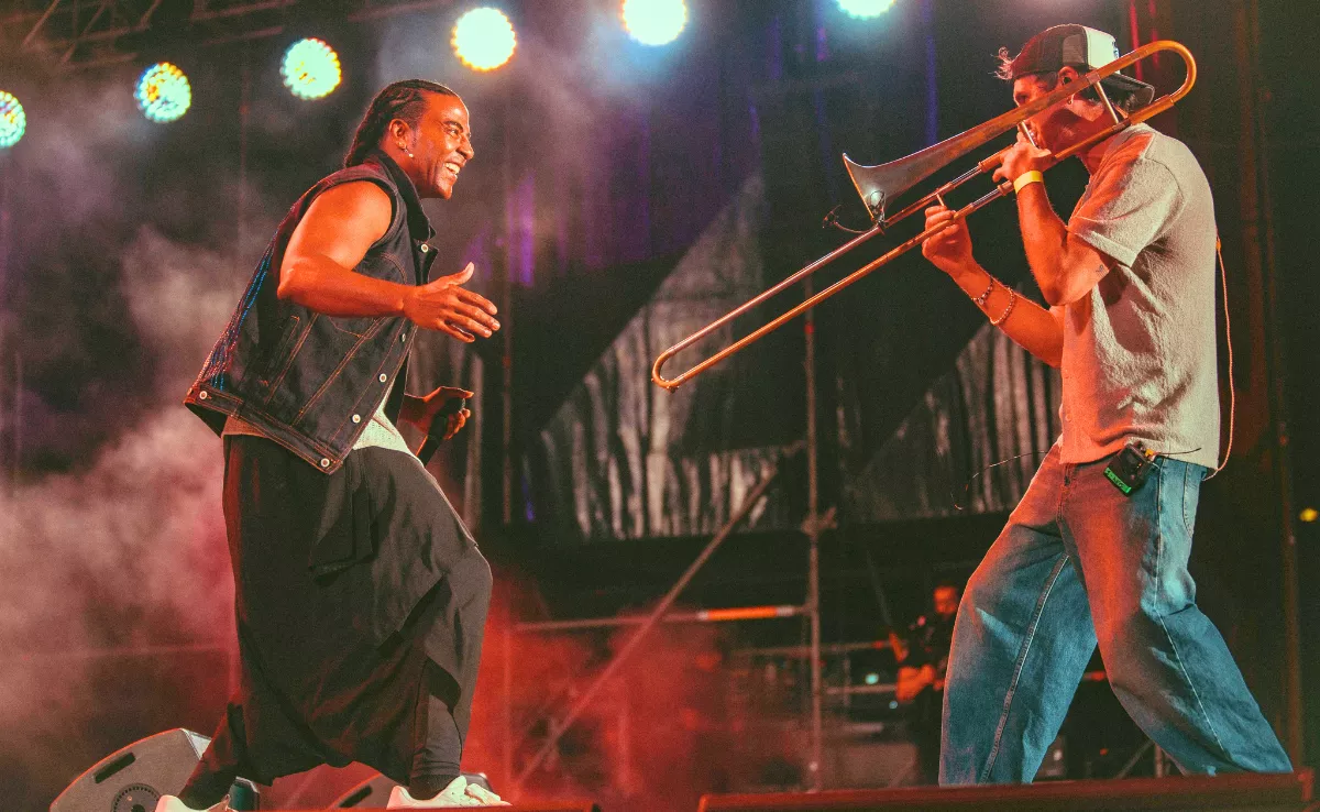 Orishas actuando en el Tenerife Music Festival 2025./ CEDIDA