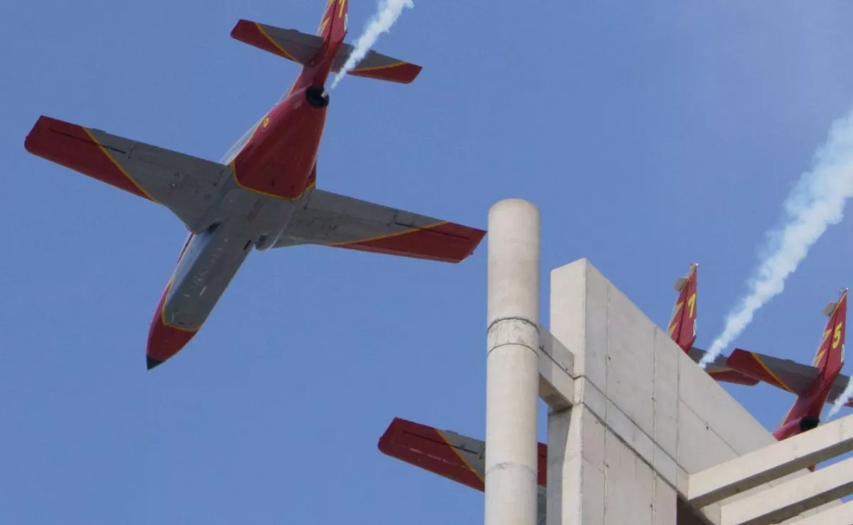 Patrulla Águila sobre los cielos de Canarias / EFE