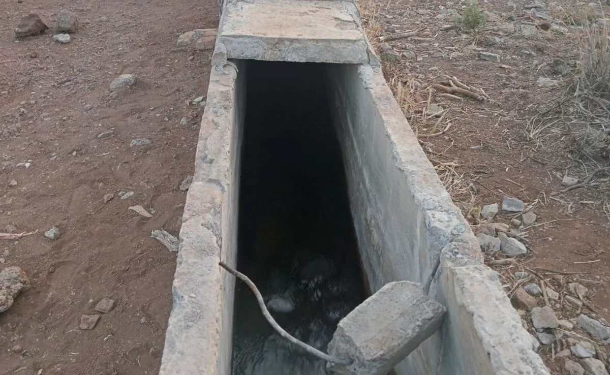 Canal de Araya derruido / CEDIDA