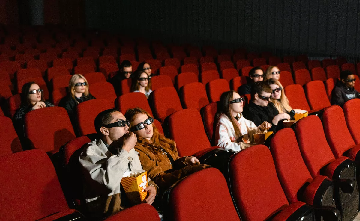 Imagen de una sala de cine / PEXELS