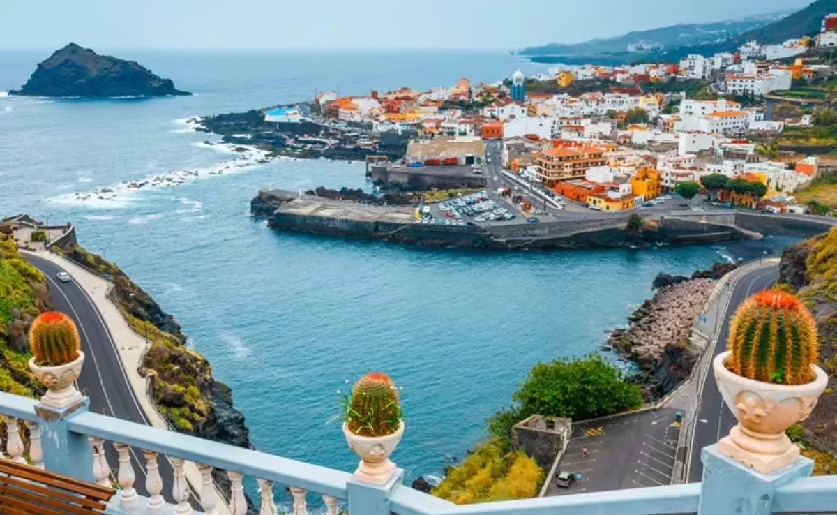 Imagen panorámica de Garachico, pueblo más acogedor de Canarias / TURISMO DE ESPAÑA