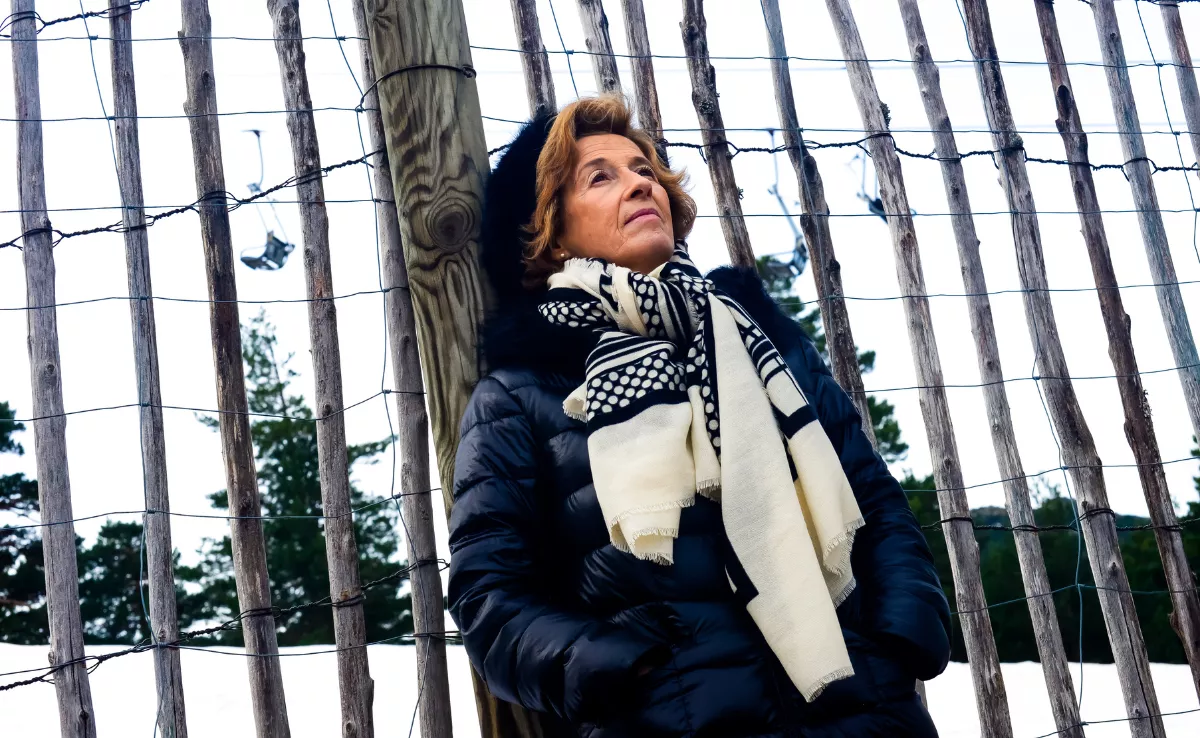 La escritora Julia Navarro presenta su última novela, 'El niño que perdió la guerra' / JUAN MANUEL FERNÁNDEZ 