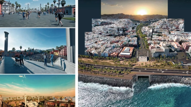 Parte del proyecto de la UTE Portela International Arts & Architects