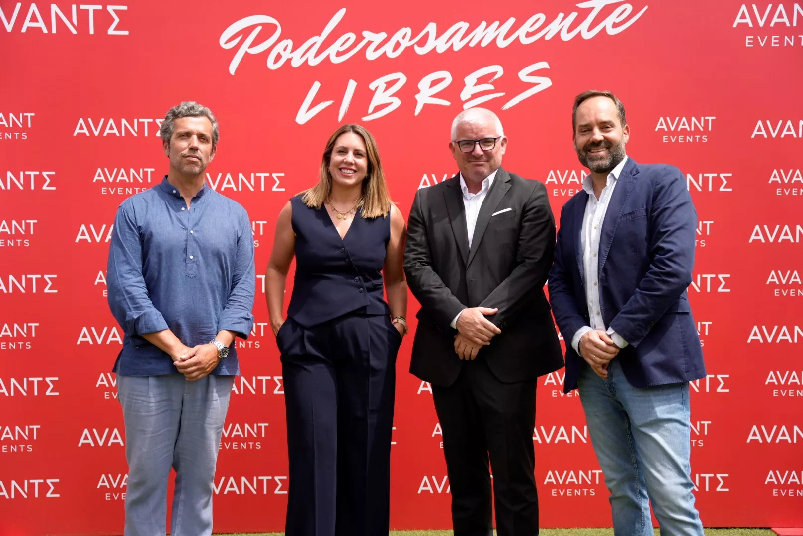 Carlos Lorenzo, CEO AVANT Events, Ana Rodríguez de Zárate, Managing director de AVANTE, Jesús Suso, CEO de AVANTE, Álvaro Brandau, Head of Strategy de AVANTE./ CEDIDA