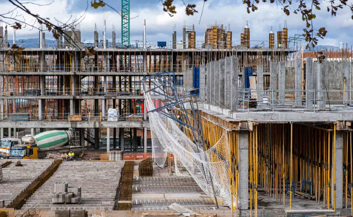 Vivienda en construcción. /EFE