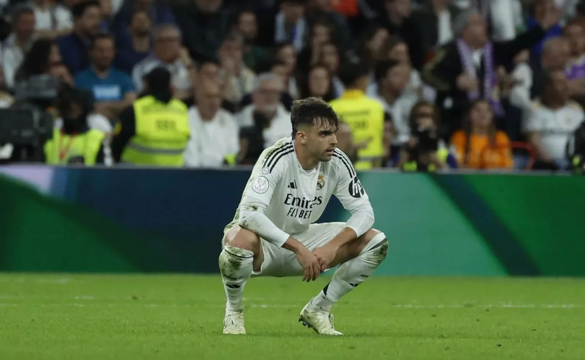 Raúl Asencio, jugador grancanario del Real Madrid. / EFE