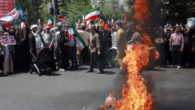 Imagen del conflicto en IránEFE Imagen del conflicto en IránEFE