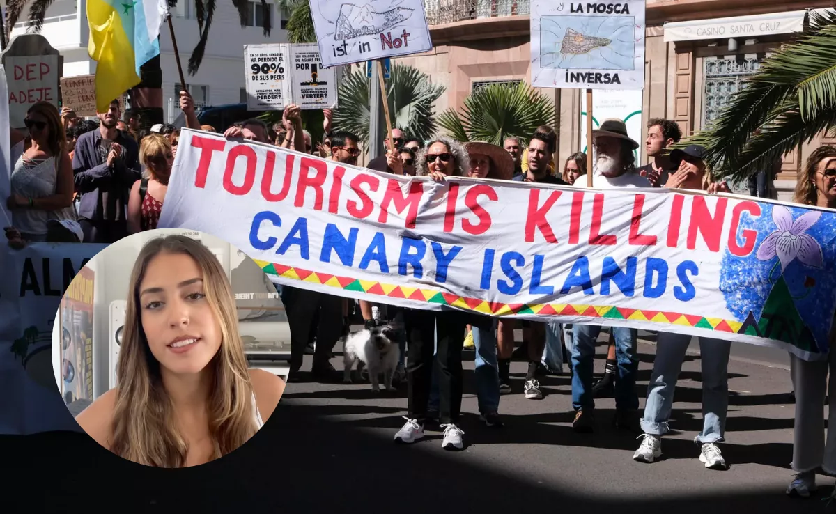 Una joven canaria denuncia la situación de las islas en TikTok / AH