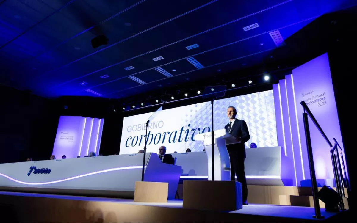 Los bajistas se repliegan de Telefónica ante la subida de la acción. En la imagen, el presidente de la compañía, Marc Murtra / TELEFÓNICA