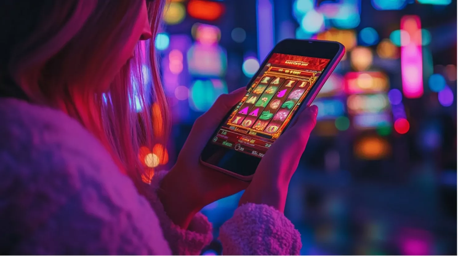 Acceso aun casino en línea desde un móvil