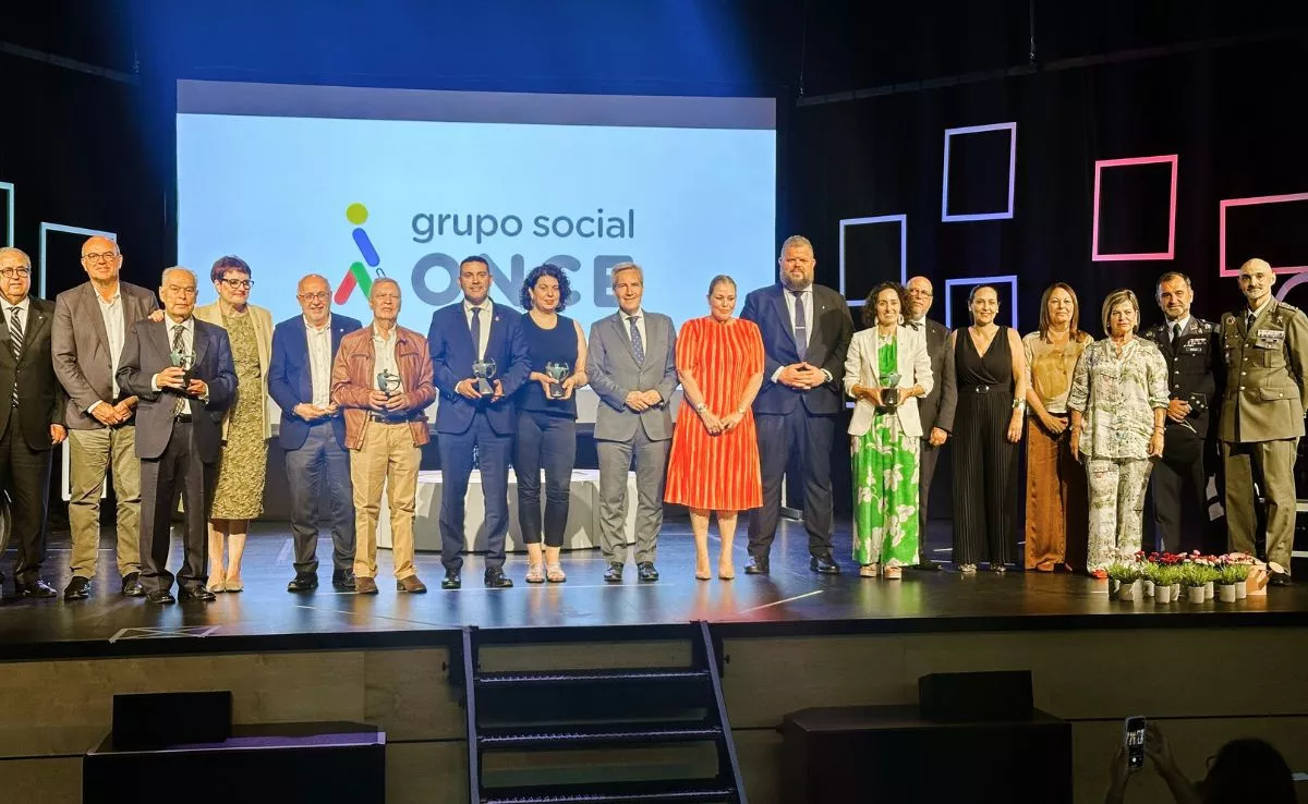 Entrega de los premios ONCE. /Cedida