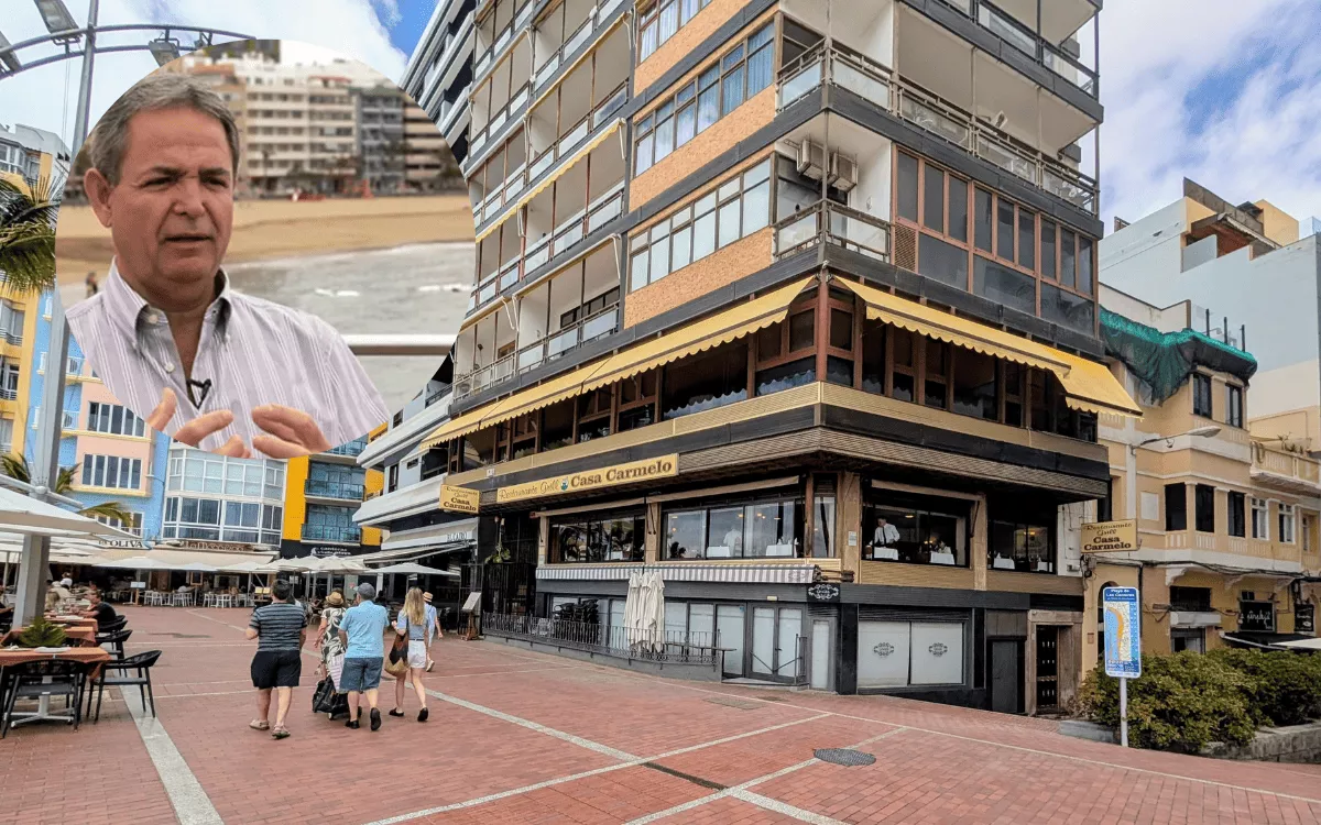 Absuelto el vicepresidente de la UD tras nueve años lanzando huevos y heces a un bar en Las Canteras. / AH