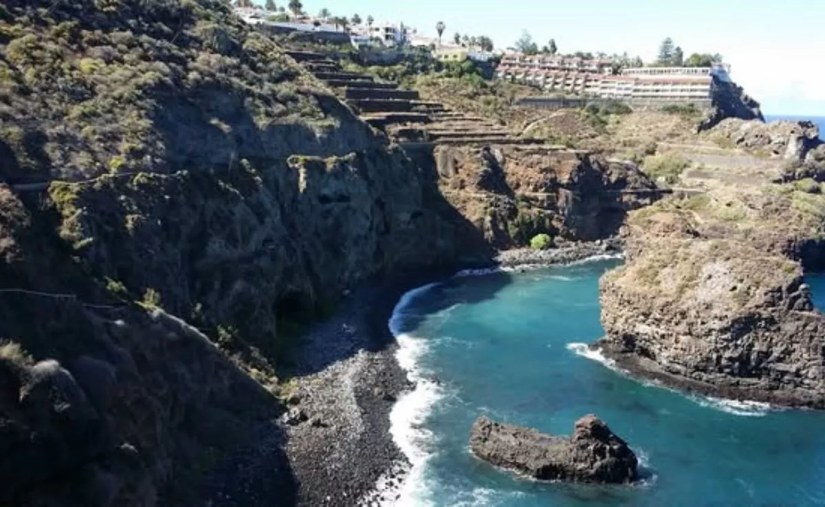 Playa de Los Roques. /Ayuntamiento de Los Realejos