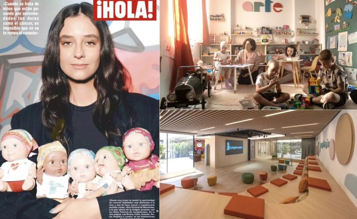Victoria de Marichalar en reportaje de '¡Hola!'. /Cedida