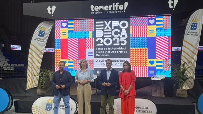 De izquierda a derecha, Manuel Fernández, Yolanda Moliné, Ángel Sabroso y Sara Mateos. / ATLÁNTICO HOY - ALBA MARICHAL