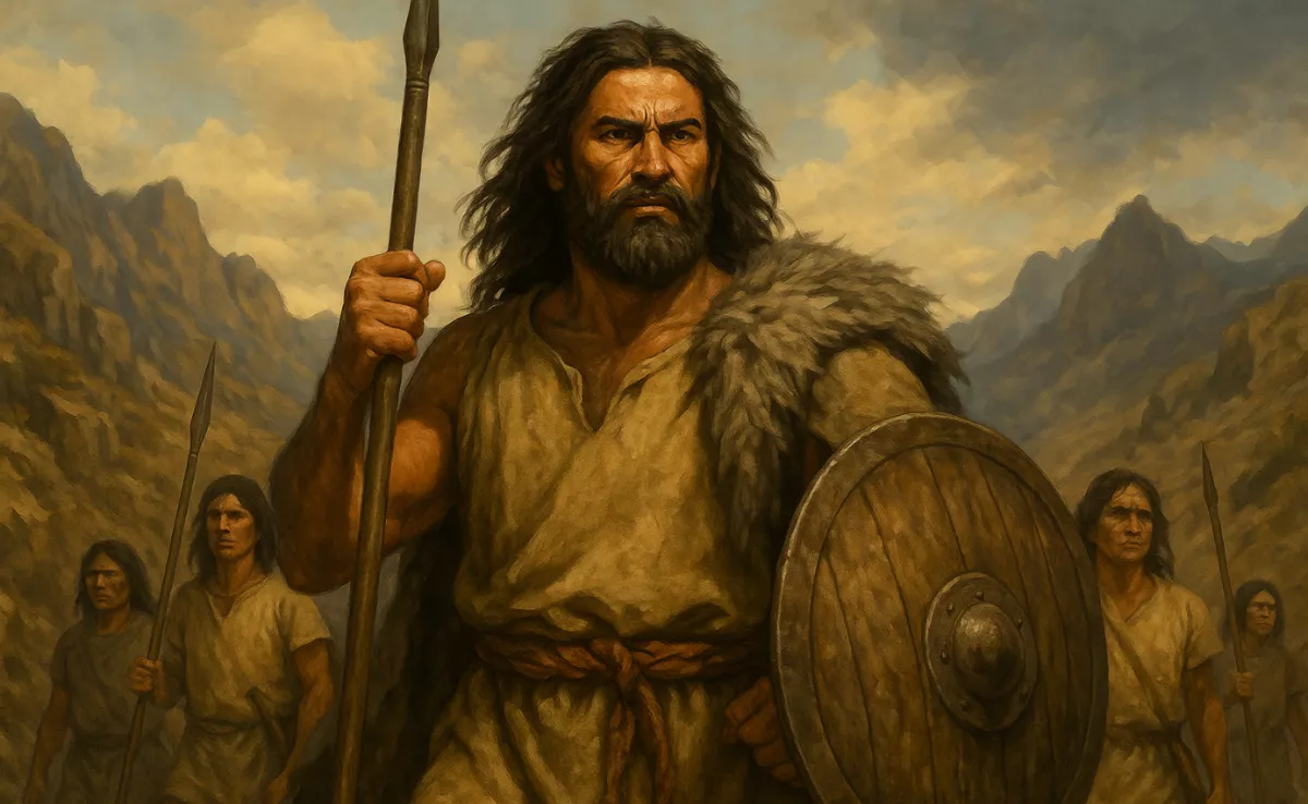 Imagen generada con Inteligencia Artificial de Doramas, el Robin Hood canario / AH