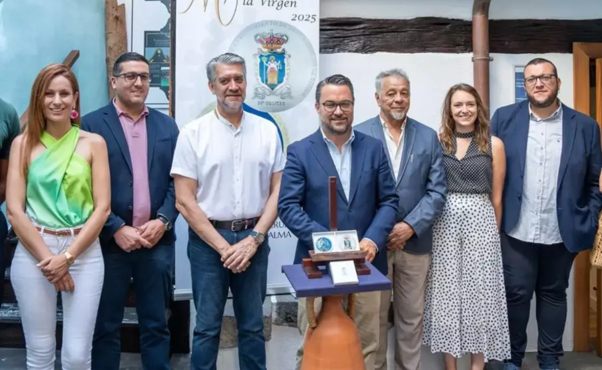 Presentación de la Medalla de la Bajada de la Virgen. /Cedida