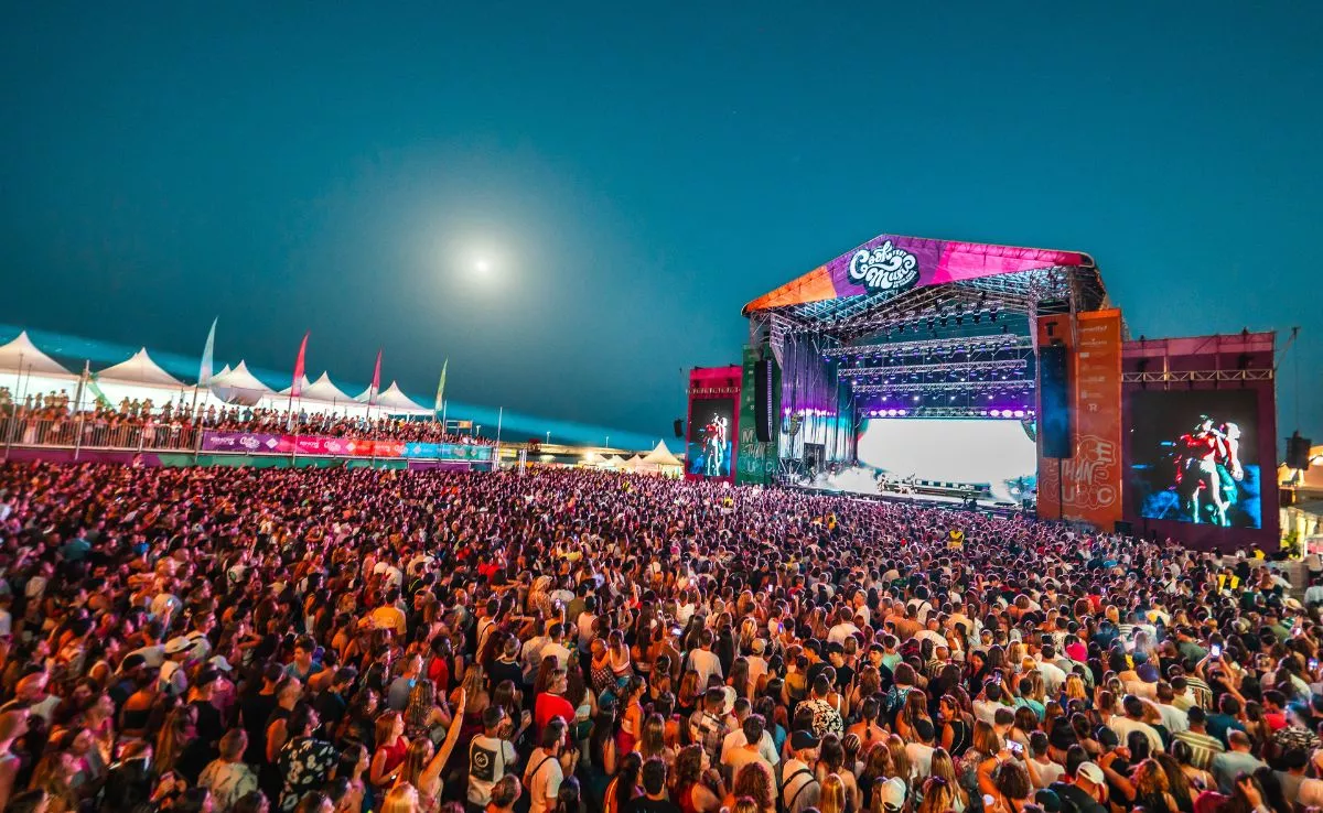 Panorámica de un concierto del Cook Music Festival de 2024. /Cedida