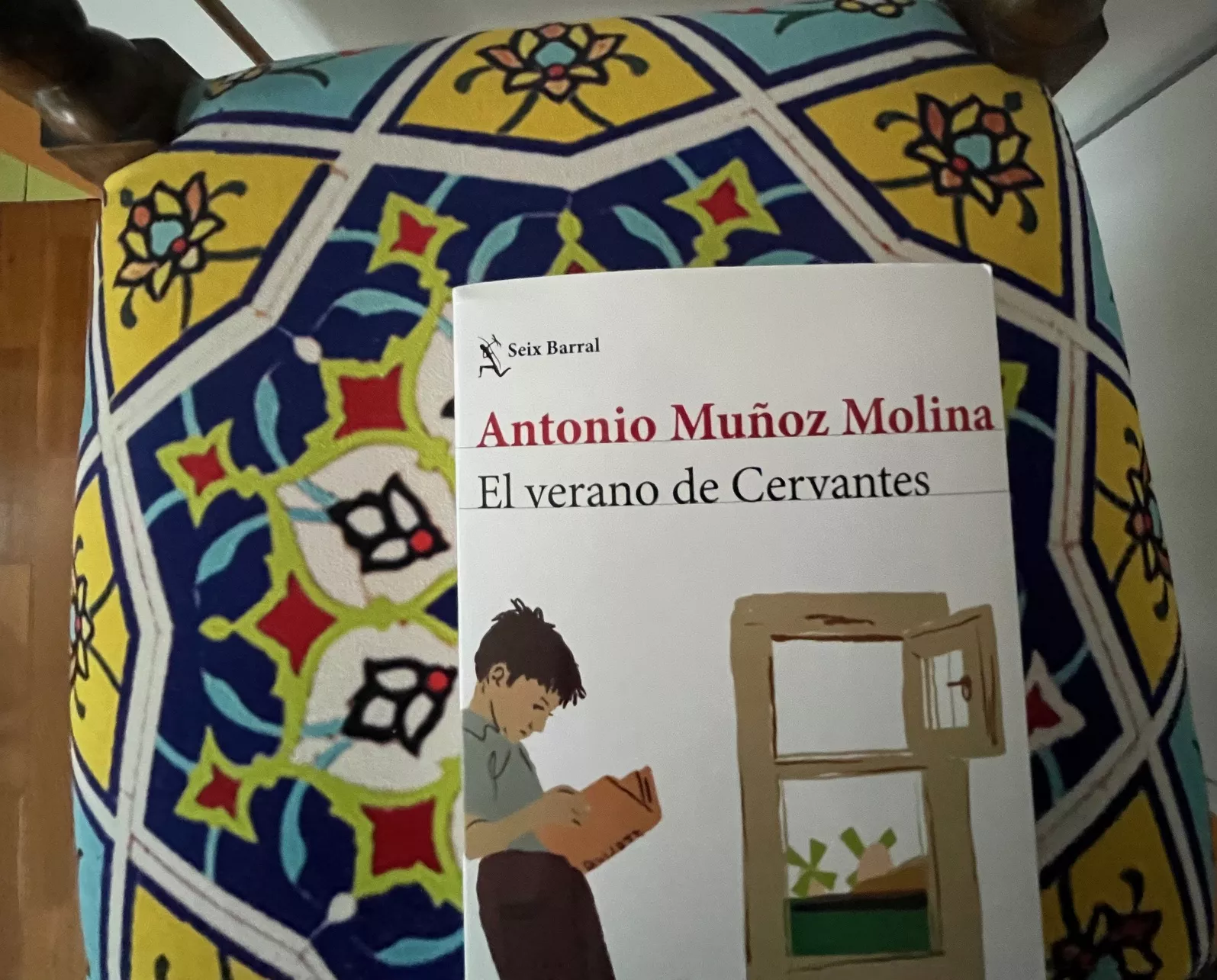Detalle de la portada del libro de Muñoz Molina editado por Seix Barral. / AH