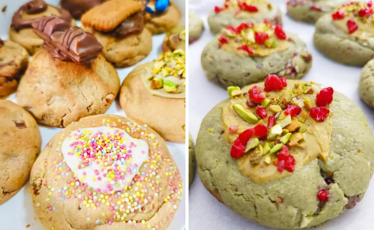 Imagen de las crumbl cookies de esta cafetería de Las Palmas / MOONKIES