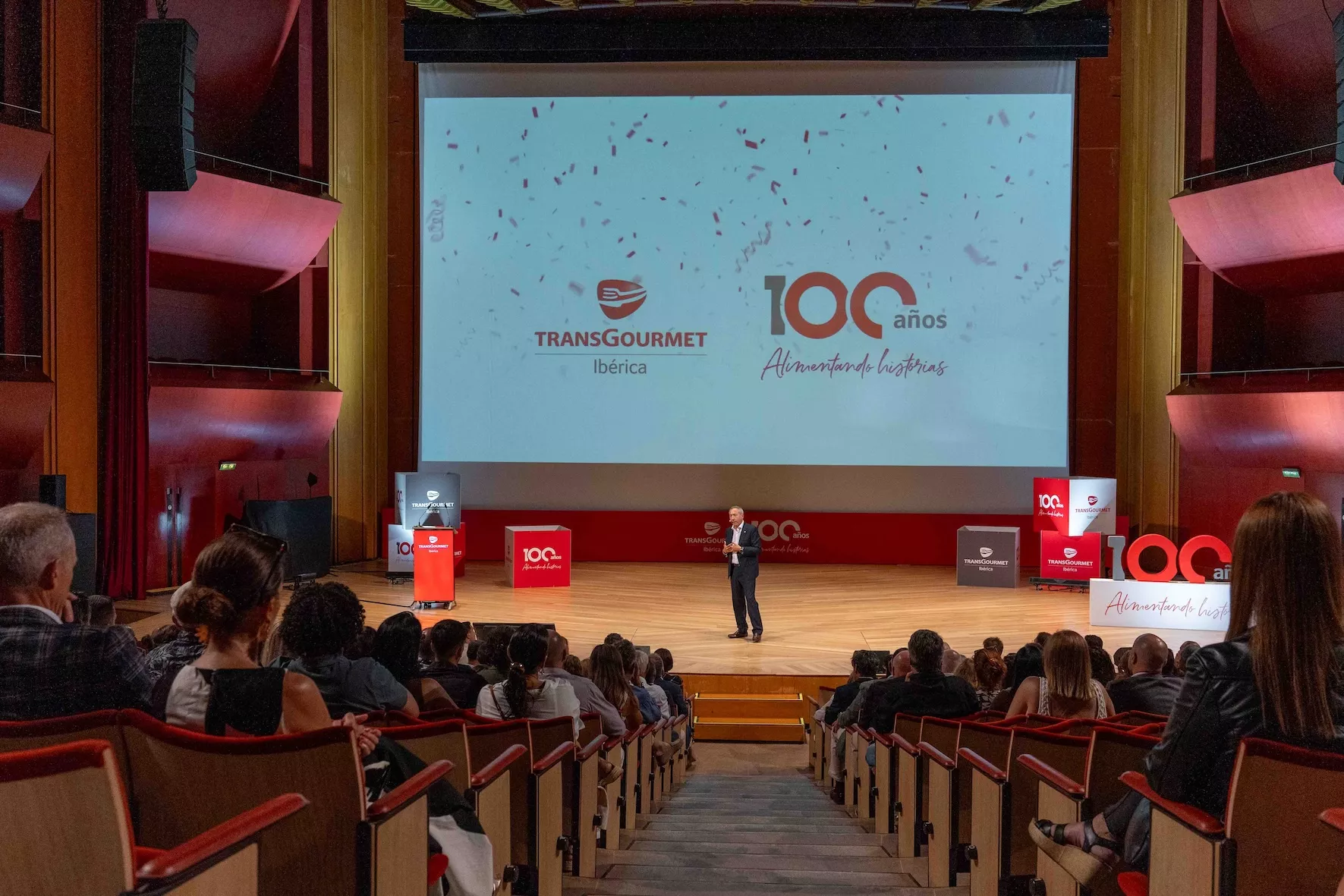 Acto del centenario de Transgourmet Canarias. / CEDIDA