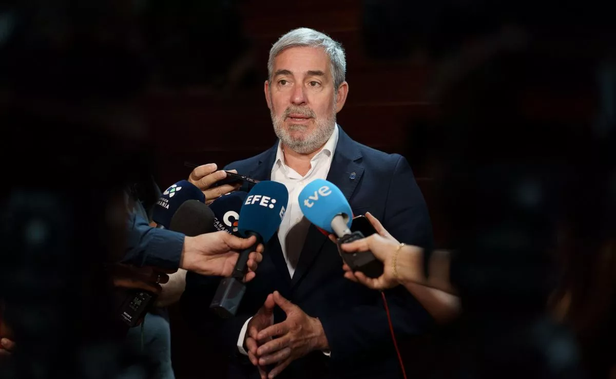 Fernando Clavijo, presidente de Canarias y secretario general de Coalición Canaria. EFE/Ramón de la Rocha