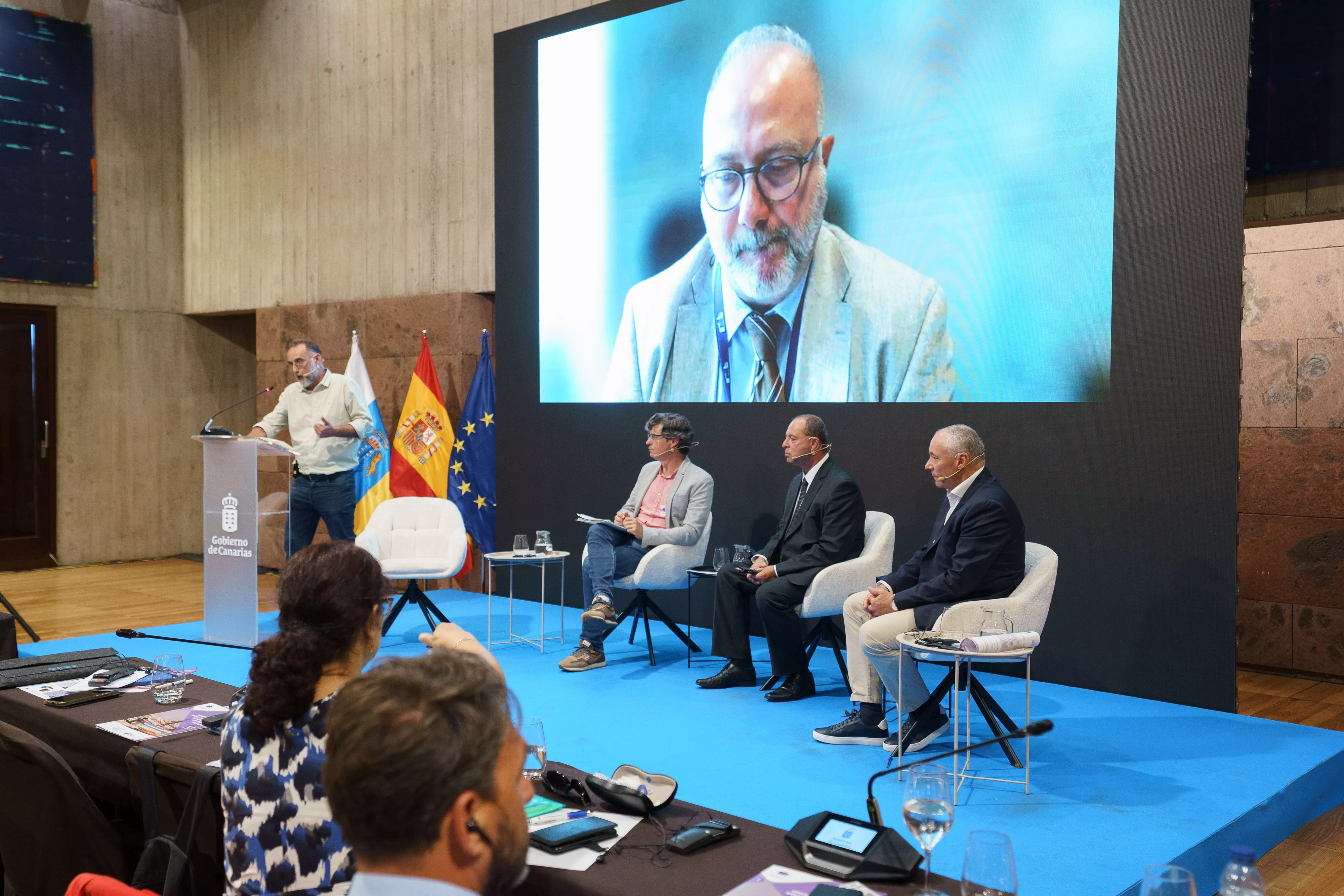Conferencia en el marco de la Comisión de Ciudadanía, Gobernanza y Asuntos Institucionales y Exteriores del Comité de las Regiones de la Unión Europea. / RAMÓN DE LA ROCHA-EFE