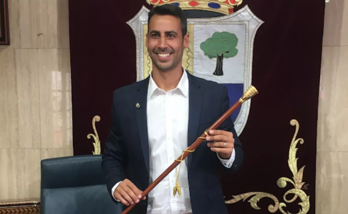 El alcalde de La Oliva, Isaí Blanco / AH