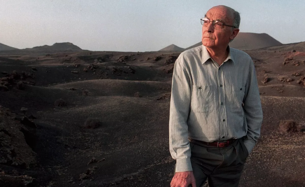 José Saramago, premio Nobel de Literatura, en Lanzarote / CABILDO DE LANZAROTE
