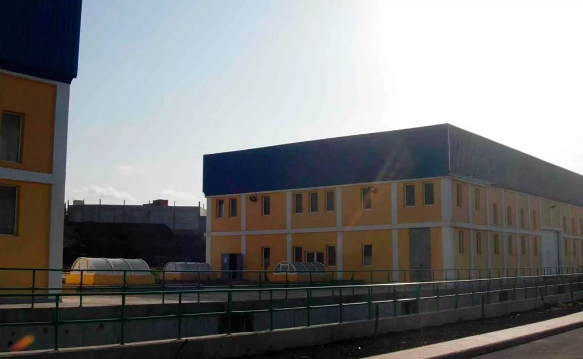 La actual depuradora de Jinámar, en el municipio de Telde, Gran Canaria, será ampliada para doblar su capacidad. / AH