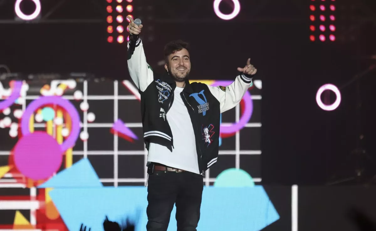 Imagen de Beret en concierto / EFE