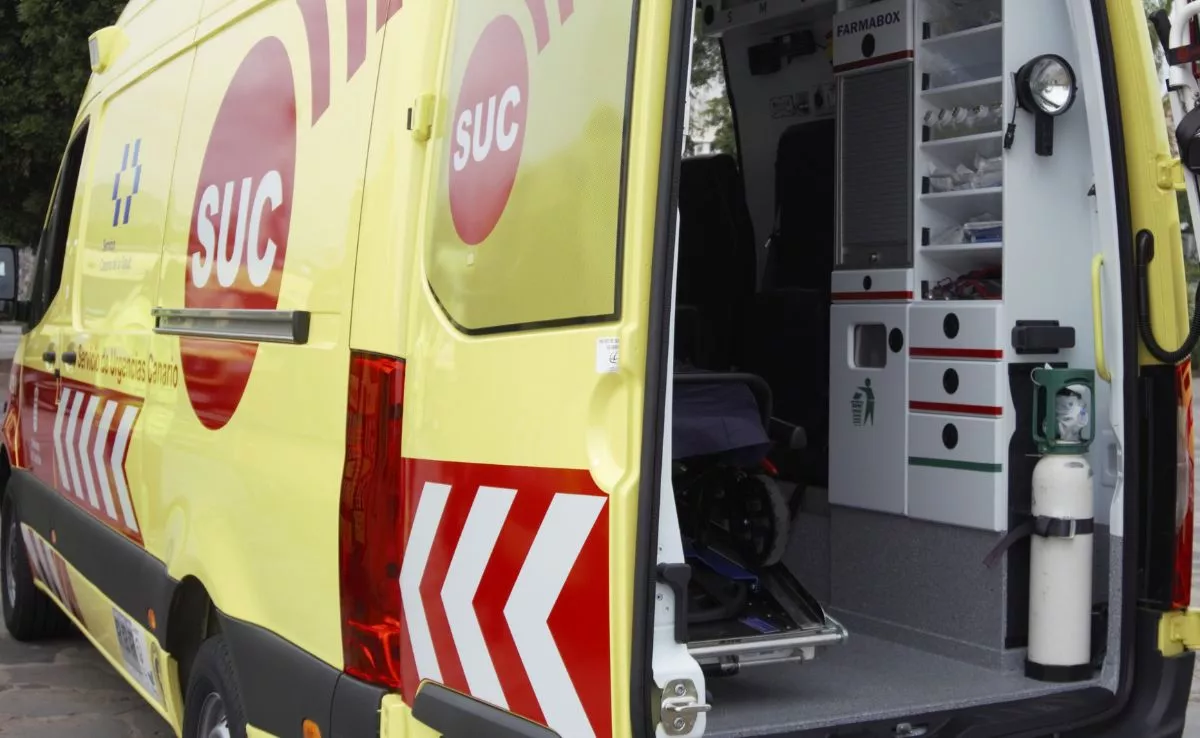 Un accidente de moto en la GC-1 colapsa el tráfico en Las Palmas de Gran Canaria. / AH