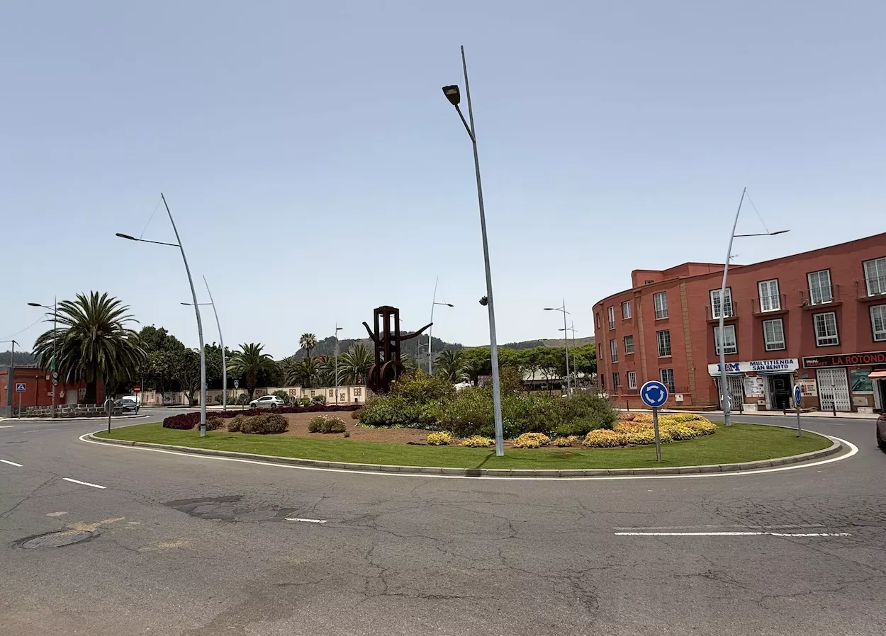 Rotonda de San Benito. /Cedida