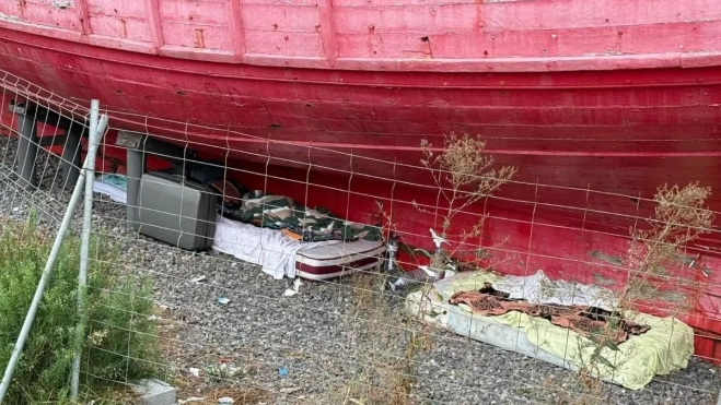 colchones en la replica de La Niña colchones en la replica de La Niña