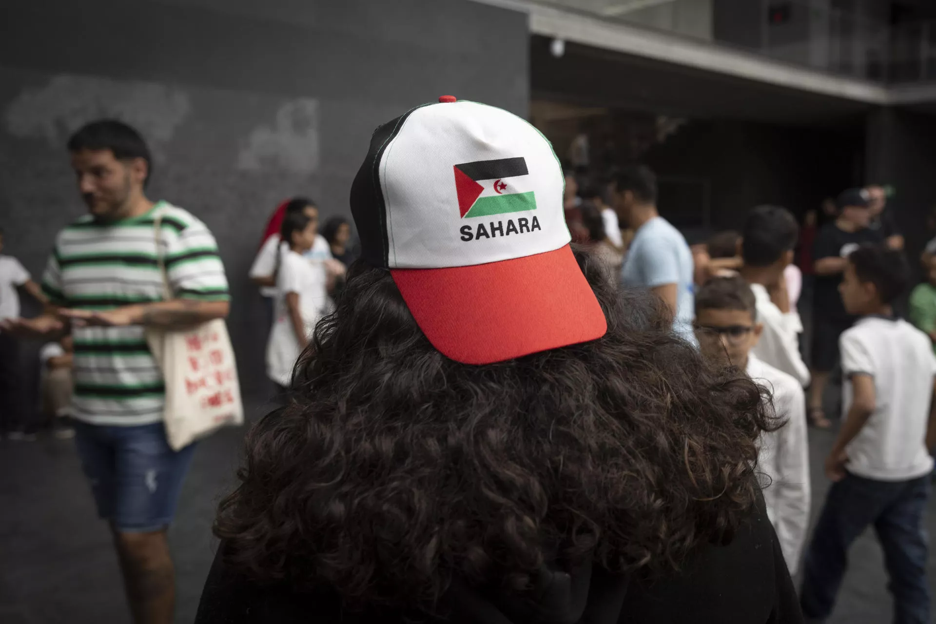 Niñas y niños del Sáhara que pasan el verano en familias de acogida en España. /EFE/ Villar López