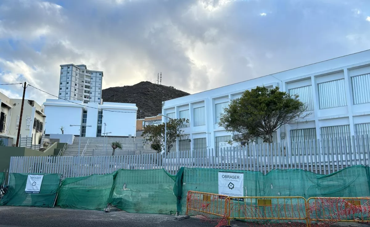 Imagen de las obras del Colegio Carlos Navarro Ruiz / AH