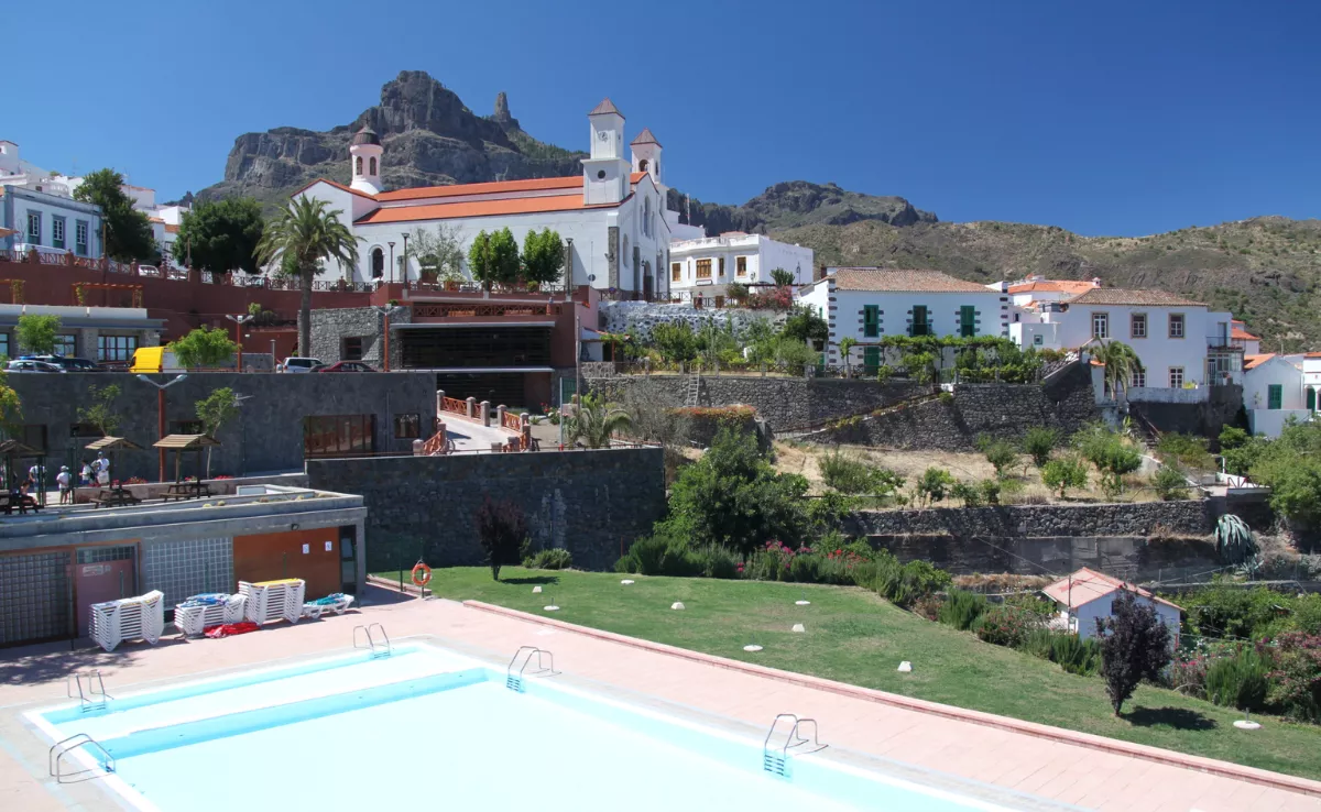 Imagen de la piscina municipal / AYUNTAMIENTO DE TEJEDA