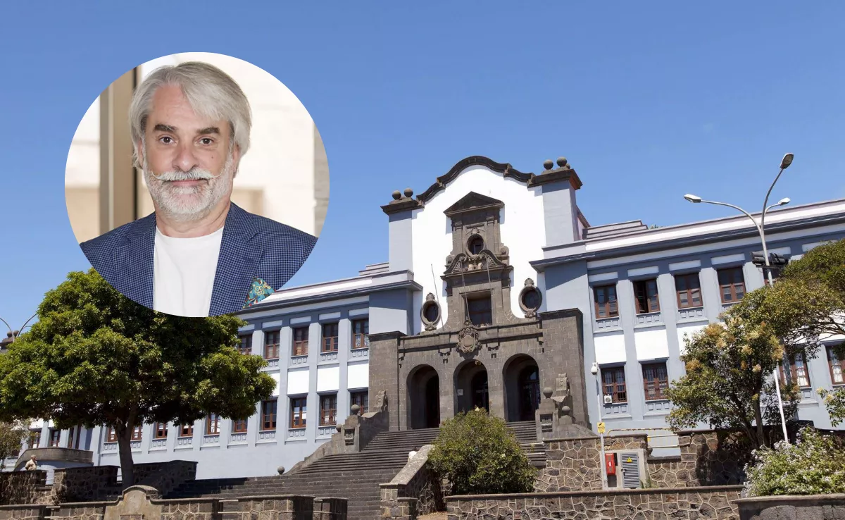 Imagen de la ULL y del profesor José Luis Zurita / AH