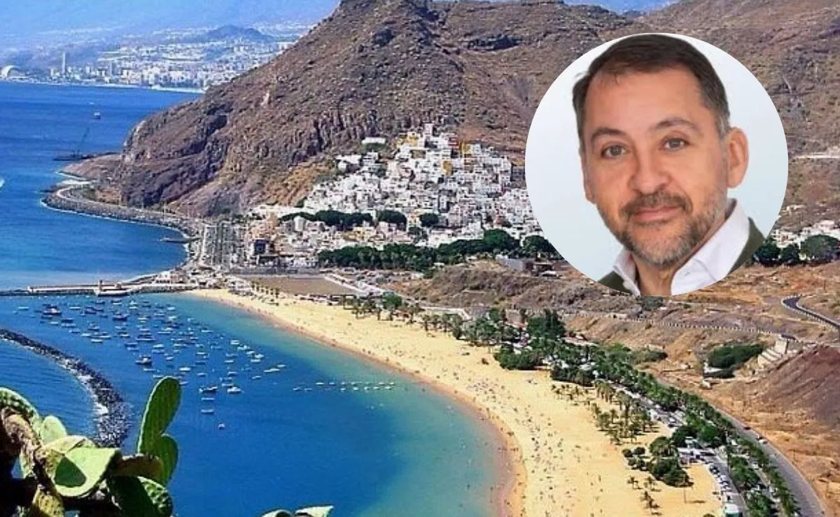 Alcalde Santa Cruz, José Manuel Bermúdez, sobre imagen de Las Teresitas en la que podría construirse un centro sociosanitario|MONTAJEAH